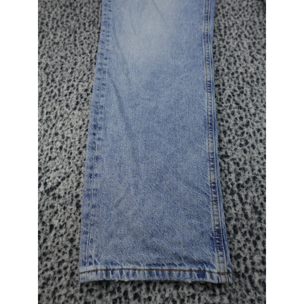 WE THE FREE‎ Curvy Jeans Womens 34 Light Wash Blue Denim Button Fly Casual - Picture 5 of 16